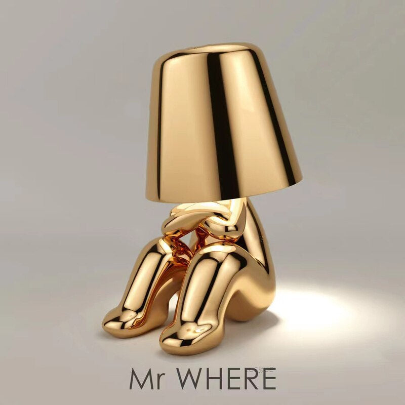 Little Golden Philosopher Lamp