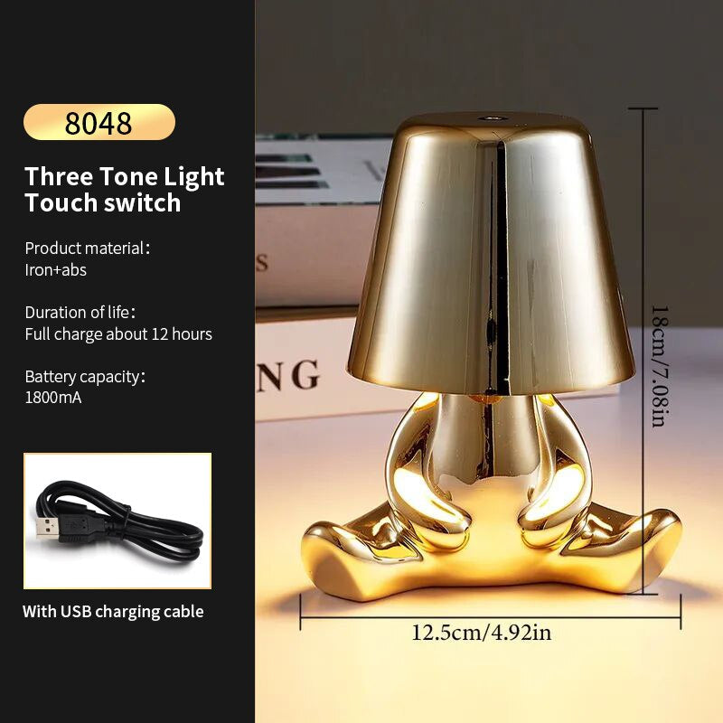 Little Golden Philosopher Lamp